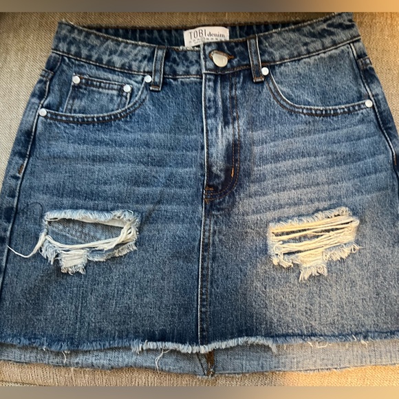 Tobi Jean Skirt Size 27 - Picture 1 of 2